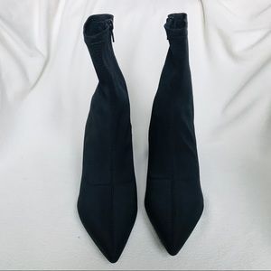 Black Ankle Sock Bootie - Brand New!